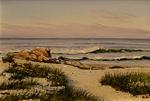 Scarborough Beach Oil Painting