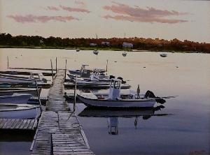 Apponaug Cove Oil Painting